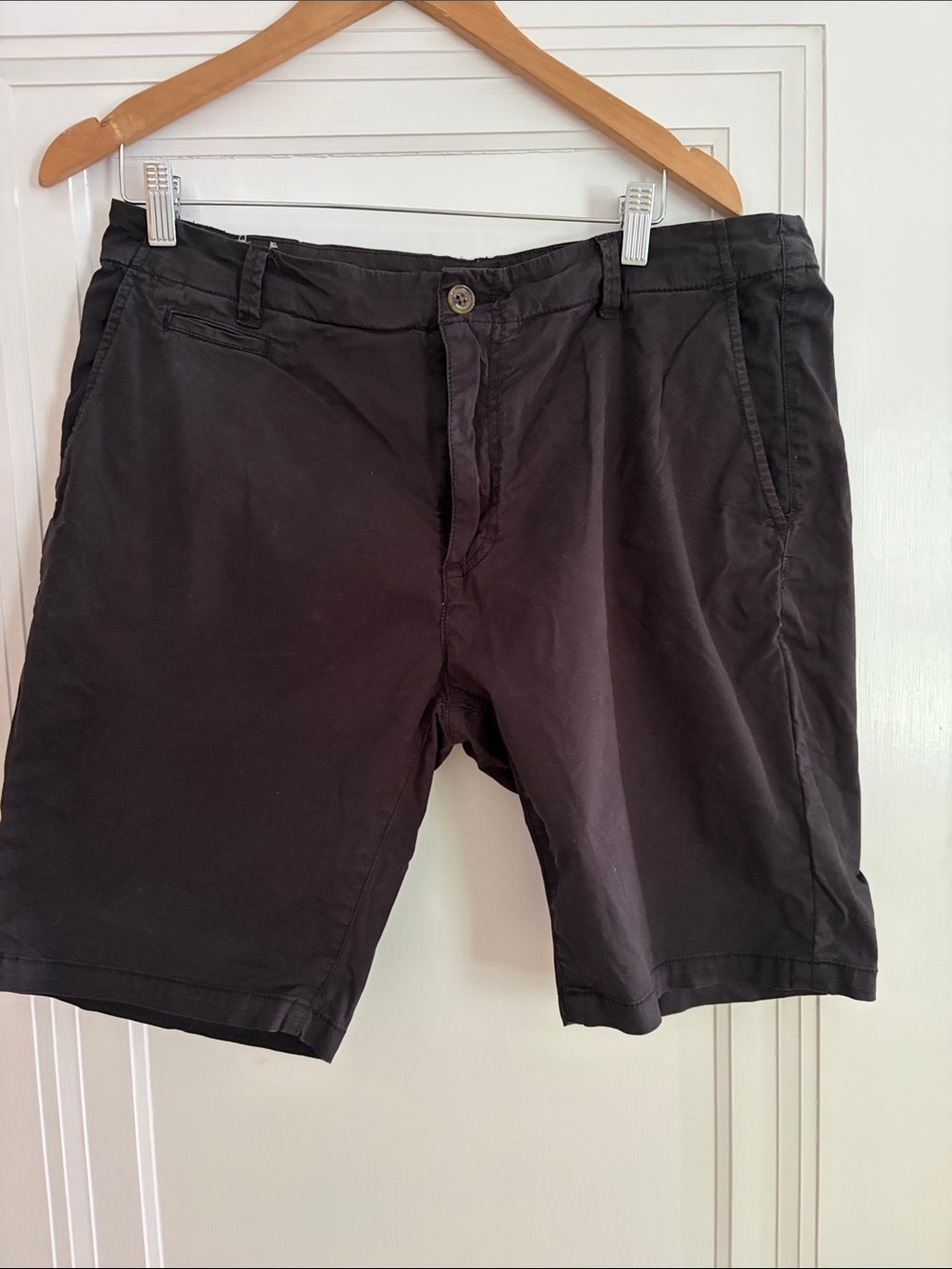 Barker’s New Zealand Men's Black Flat Front Shorts - Size 34”